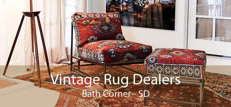 Vintage Rug Dealers Bath Corner - SD