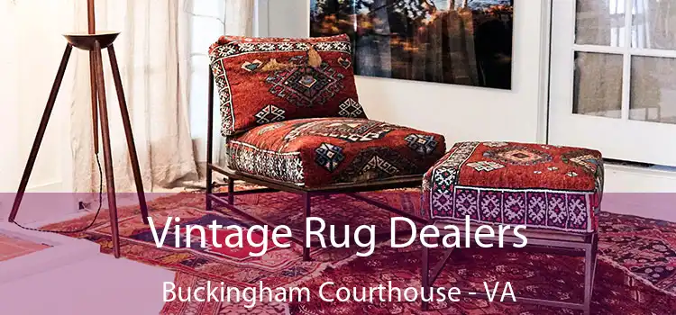  Vintage Rug Dealers Buckingham Courthouse - VA