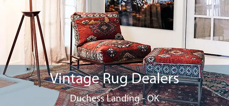  Vintage Rug Dealers Duchess Landing - OK