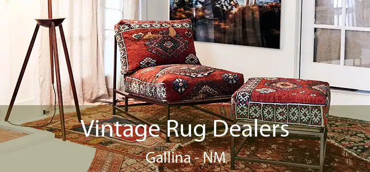  Vintage Rug Dealers Gallina - NM