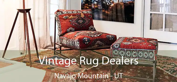  Vintage Rug Dealers Navajo Mountain - UT