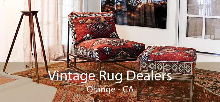 Vintage Rug Dealers Orange - CA