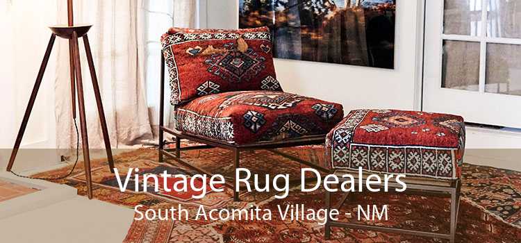 Vintage Rug Dealers South Acomita Village - NM